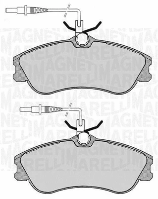 Brake Pad Set, disc brake (363916060786)