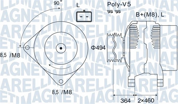 Alternator (063731645010)