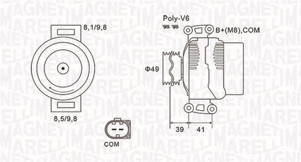 Alternator (063731953010)