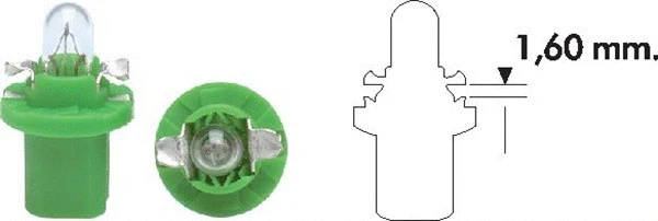 Bulb, instrument lighting (002051100000)