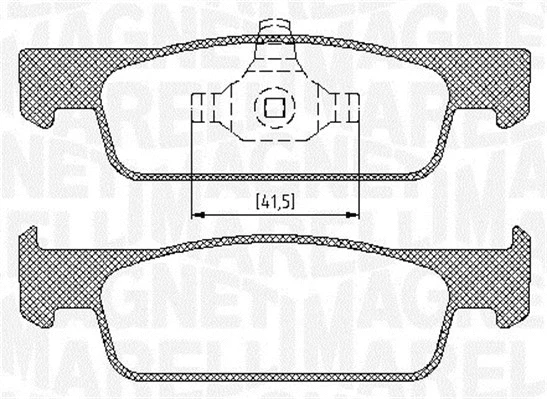 Brake Pad Set, disc brake (363916060717)