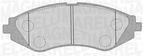 Brake Pad Set, disc brake (363916060510)