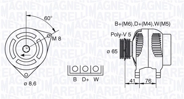 Alternator (063341695010)