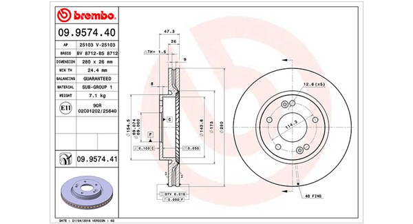 Brake Disc (360406067900)