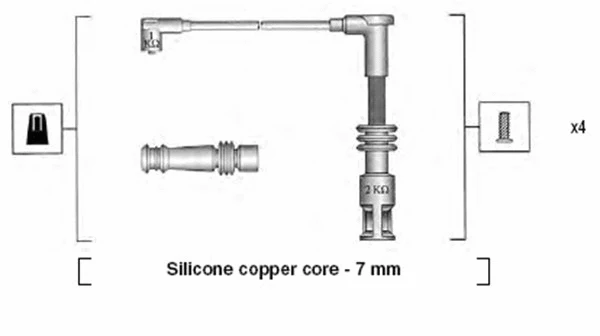 Ignition Cable Kit (941045380523)