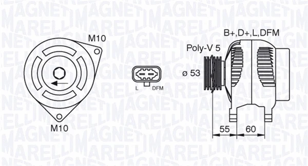 Alternator (063377496010)