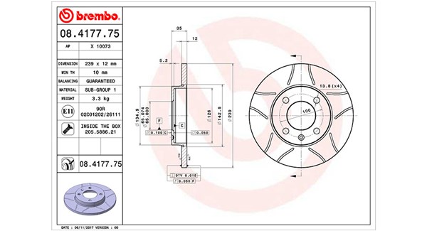 Brake Disc (360406047905)