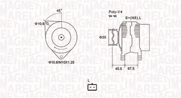 Alternator (063731963010)