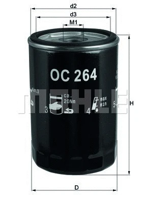 Oil Filter (154098932800)