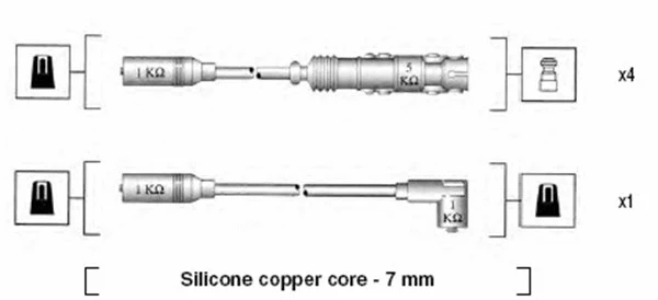 Ignition Cable Kit (941055050530)