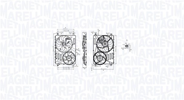 Fan, engine cooling (069422884010)