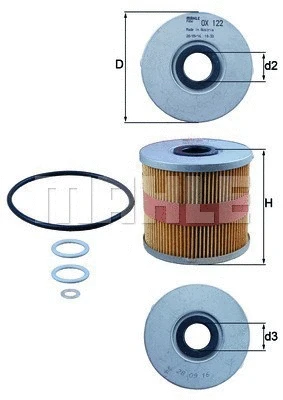 Oil Filter (154087282220)