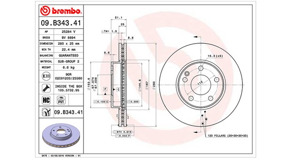 Brake Disc (360406108401)