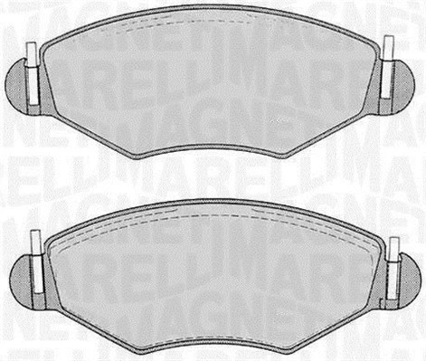 Brake Pad Set, disc brake (363916060201)
