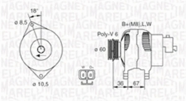 Alternator (063730005010)