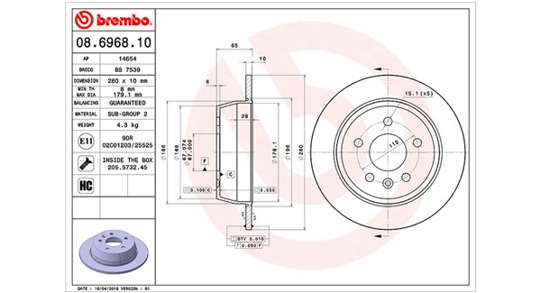 Brake Disc (360406032300)