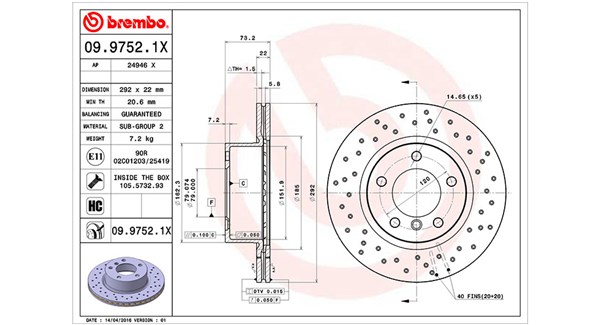 Brake Disc (360406004702)