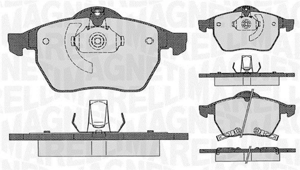 Brake Pad Set, disc brake (363916060386)