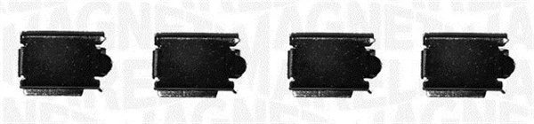 Accessory Kit, disc brake pad (363915110035)