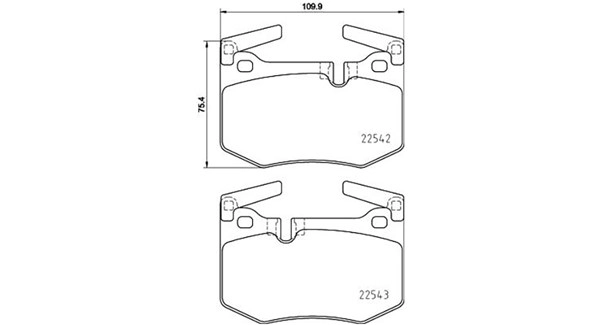 Brake Pad Set, disc brake (363700483164)