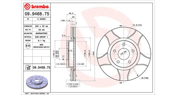 Brake Disc (360406026405)