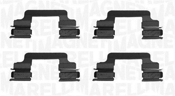 Accessory Kit, disc brake pad (363915110017)