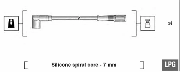 Ignition Cable Kit (941095780616)