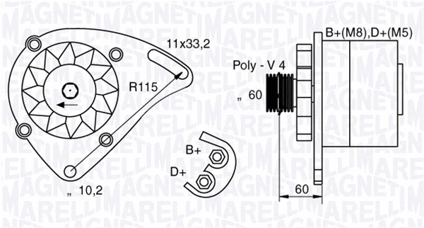 Alternator (063321600010)
