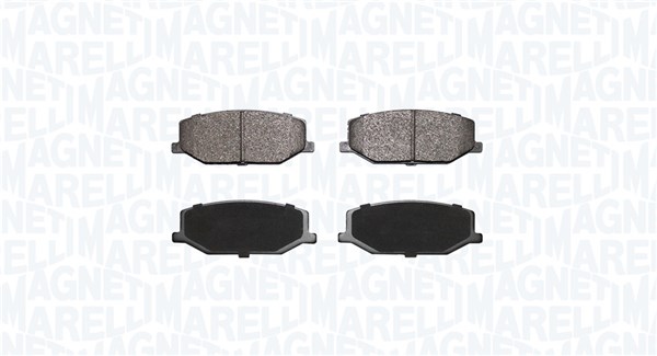 Brake Pad Set, disc brake (363916060908)