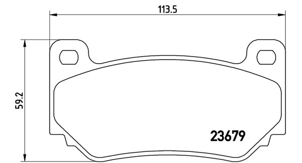 Brake Pad Set, disc brake (363700452018)