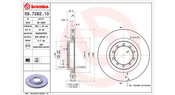Brake Disc (360406044600)