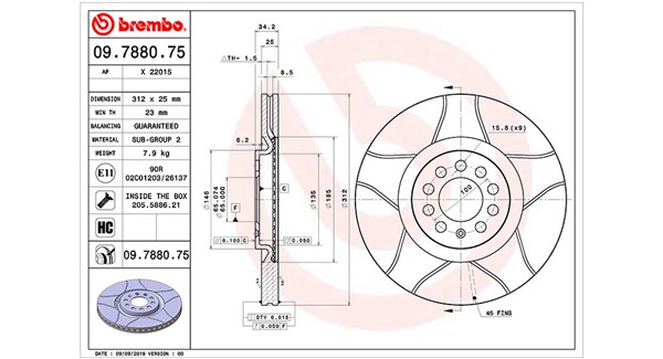 Brake Disc (360406013105)