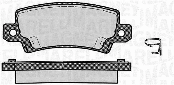 Brake Pad Set, disc brake (363916060407)