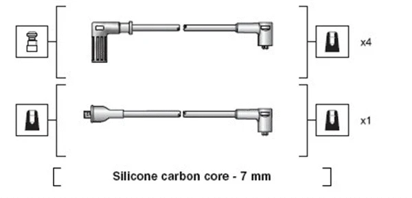 Ignition Cable Kit (941318111113)