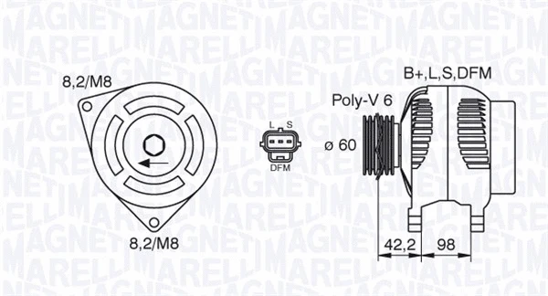 Alternator (063380009010)