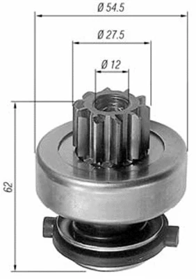 Pinion, starter (940113020193)