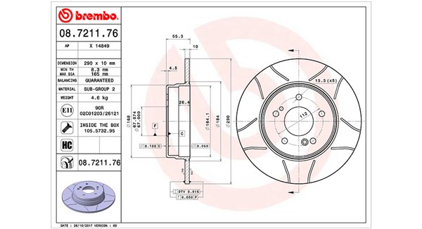 Brake Disc (360406032005)