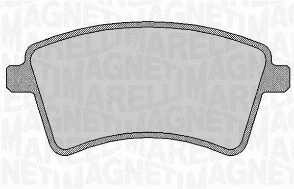 Brake Pad Set, disc brake (363916060661)