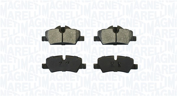 Brake Pad Set, disc brake (363916060934)