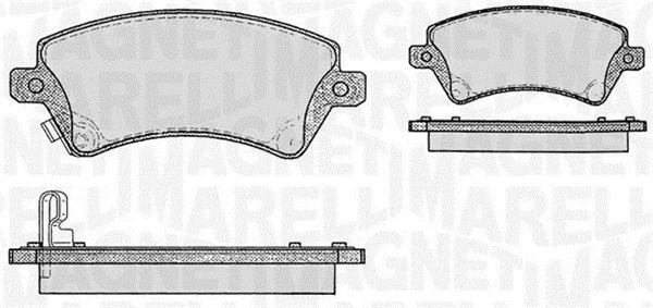 Brake Pad Set, disc brake (363916060408)