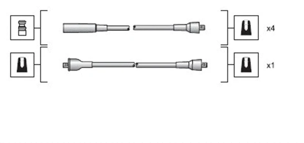 Ignition Cable Kit (941318111025)