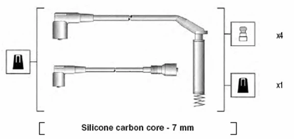 Ignition Cable Kit (941125150669)