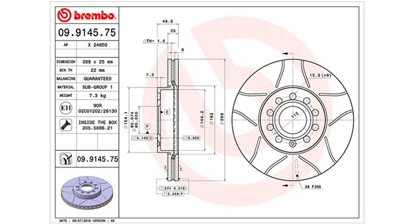Brake Disc (360406050505)