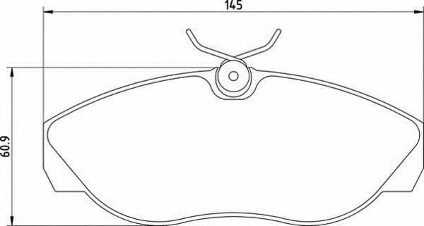 Brake Pad Set, disc brake (363700205078)