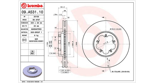 Brake Disc (360406087800)
