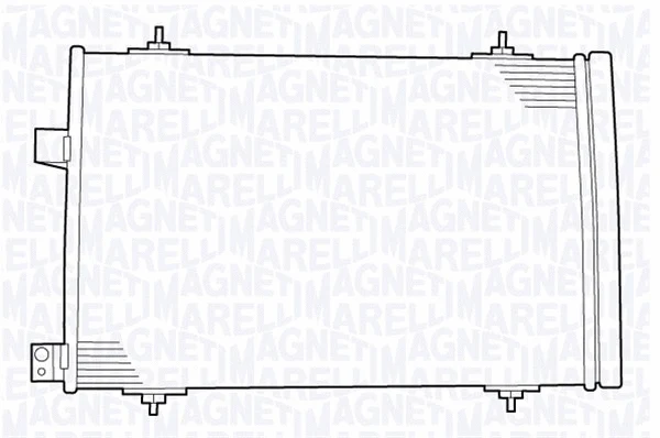 Condenser, air conditioning (350203639000)