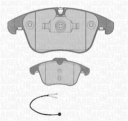 Brake Pad Set, disc brake (363916060669)