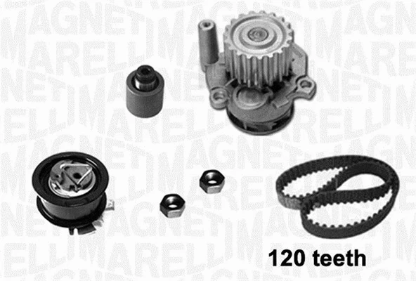 Water Pump & Timing Belt Kit (341404790001)