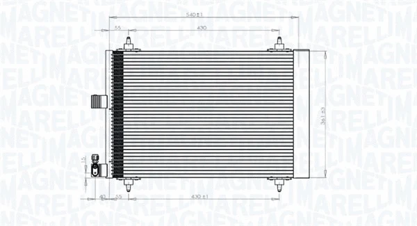 Condenser, air conditioning (350203839000)