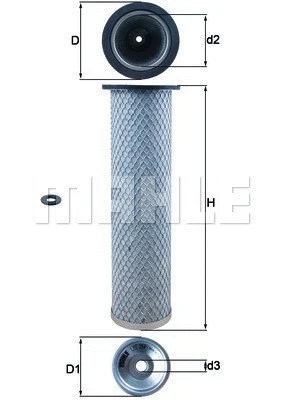 Secondary Air Filter (154777183720)